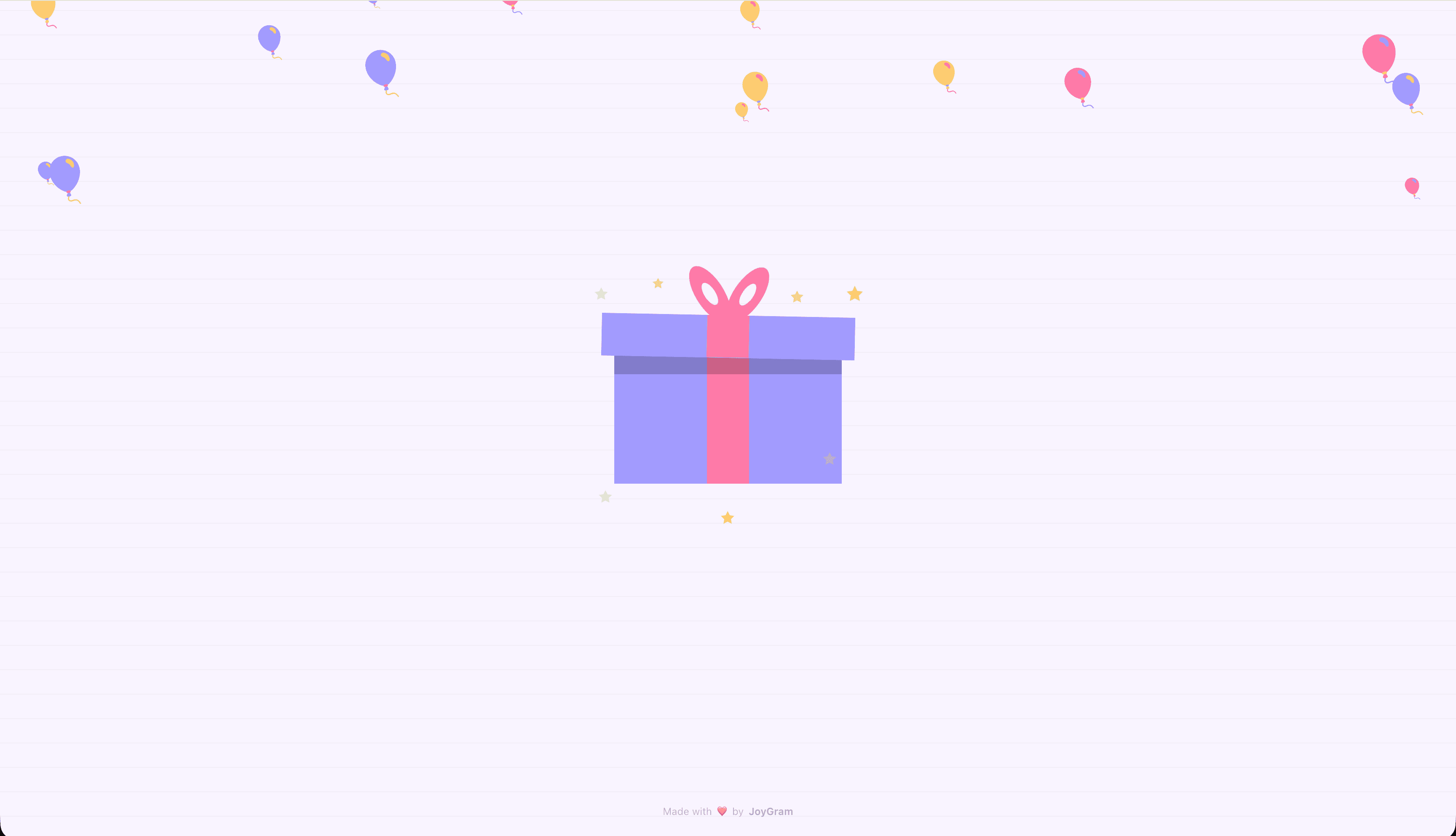 Amy's Birthday card example