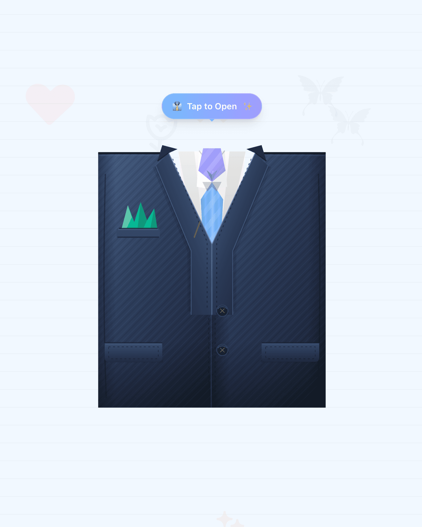 Live preview of a real Father's Day card made on JoyGram